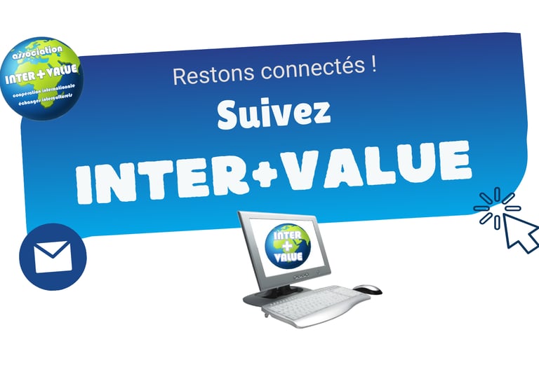 Image invitant les utilisateurs à suivre INTER+VALUE
