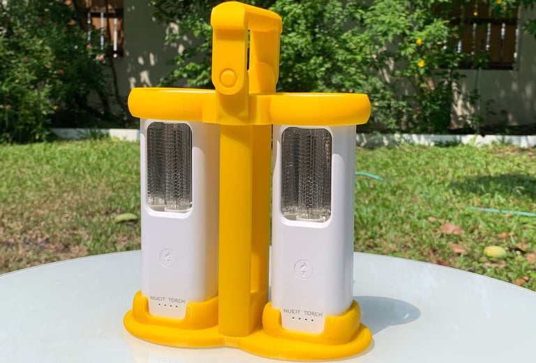 2x Nukit Torch in Duo Rotate Holder
