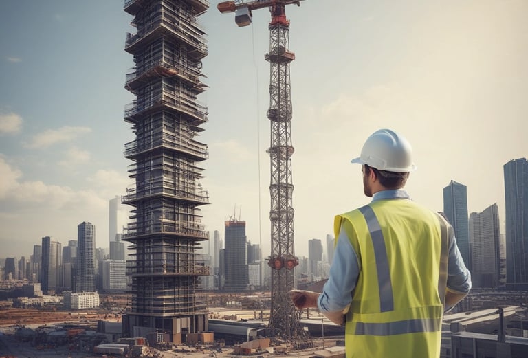 A cozy newly built residential neighborhood with green spaces and families enjoying outdoors.