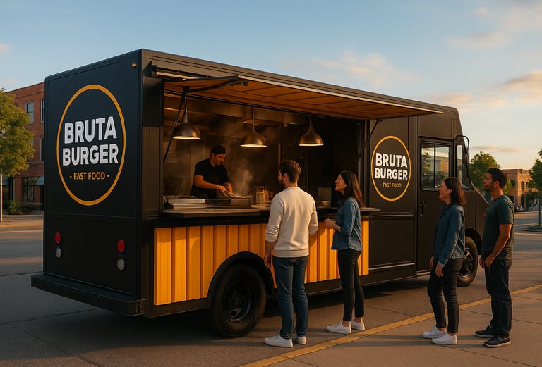 Bruta burger Fast Food #FoodTrack
