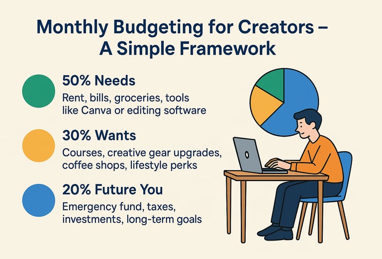 Monthly Budgeting for Creators