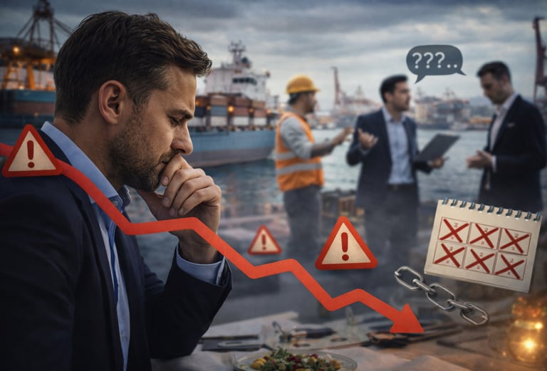 a man in a suit and a woman in a suit