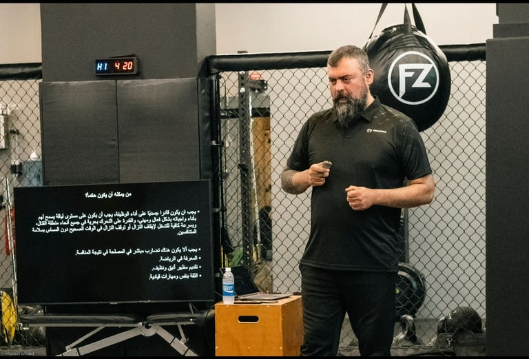 MMA مدرب الحكام