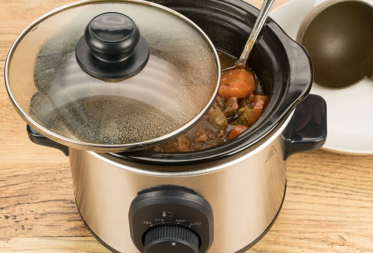 a potted potted with a potted carrots and a spoon