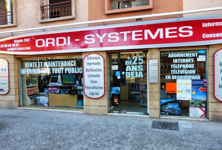 facade du magasin Ordi-Systemes