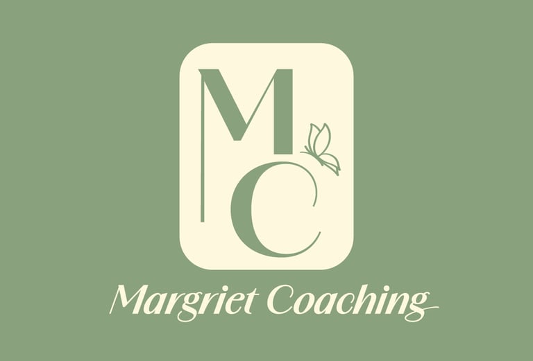 Visitekaartje Margriet Coaching