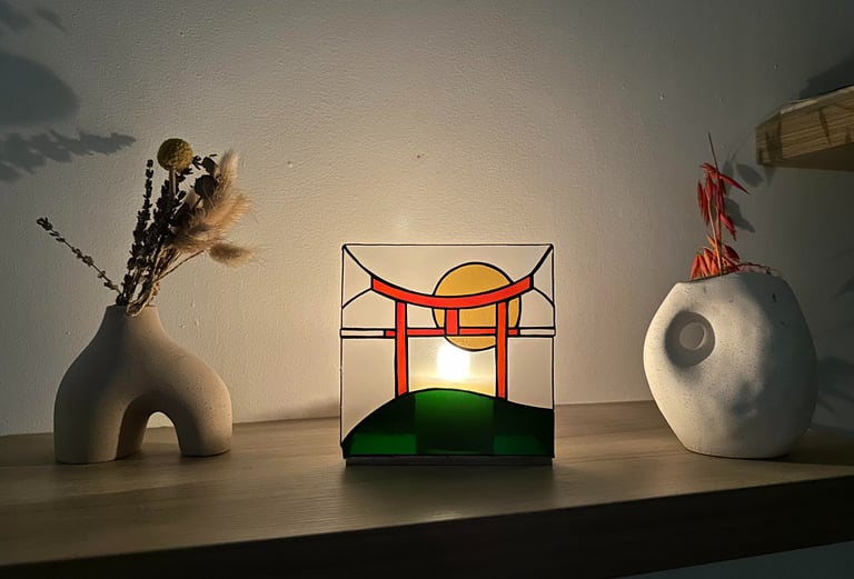 vitrail photophore 