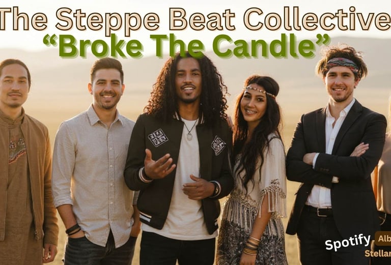 the band The Steppe Beat Collective-Stellar Radio