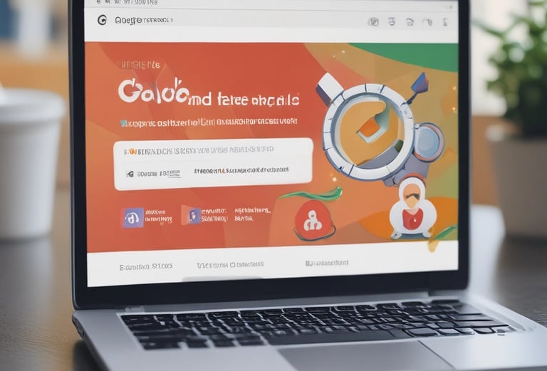 A dark-themed web interface displays an SEO performance score of 100. Multiple indicators at the top show different scores in circular icons. Text below explains the significance of the SEO score and offers additional actions to improve website optimization. A cursor is partially visible.