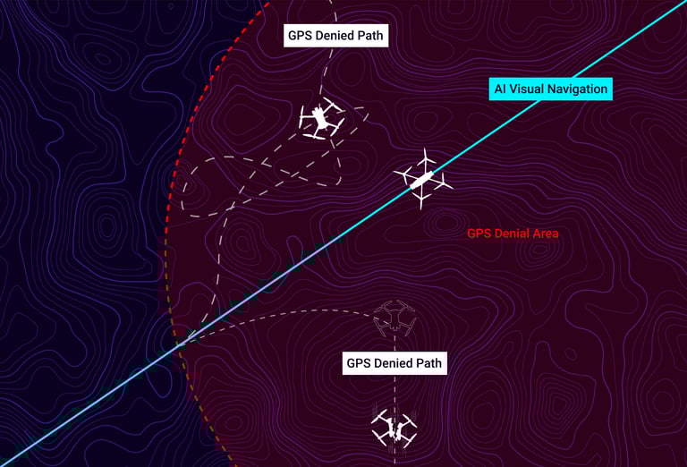 Navigate in GPS-Denied Environment