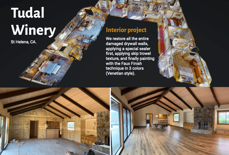 interior painting for houses and wineries