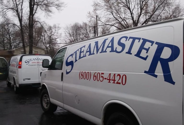 steamaster carpet cleaning truck in flint michigan