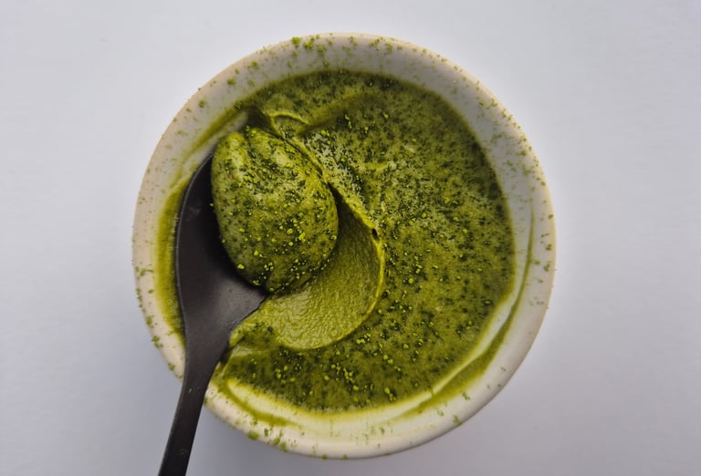 matcha kulinarine, matcha mouse, žali desertai, vegetariskas desertas
