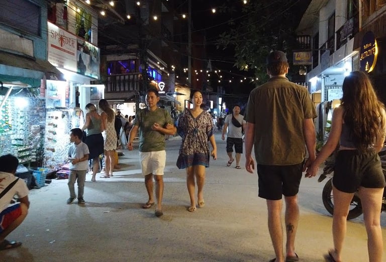 Nightlife El Nido Palawan Philippines