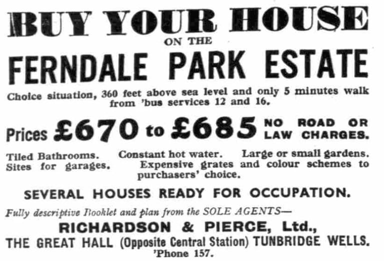 Ferndale Park Estate, Tunbridge Wells