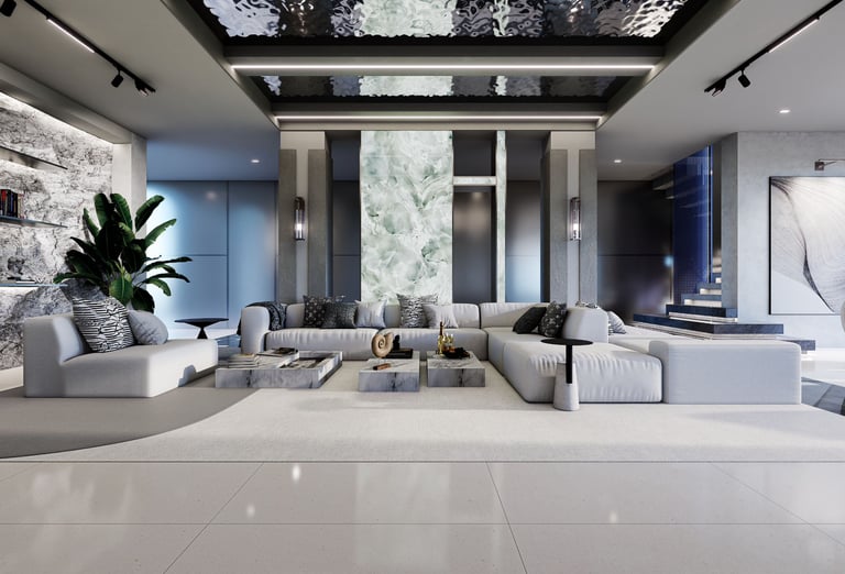 İstanbul lüks villa tasarımı, villa yaptırmak, lüks iç mimari, modern villa projesi, İstanbul mimarl