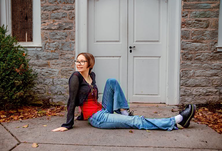 Lititz PA senior pictures captured by a Manheim PA senior picture photographer