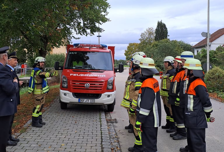 FF Frichlkofen beim Leistungsabzeichen