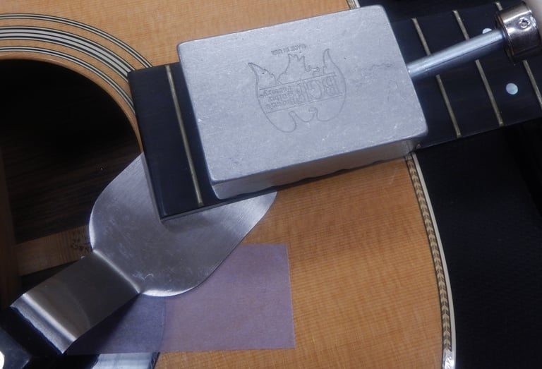 guitar repair - neck reset