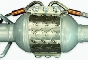 van catalytic converter guard