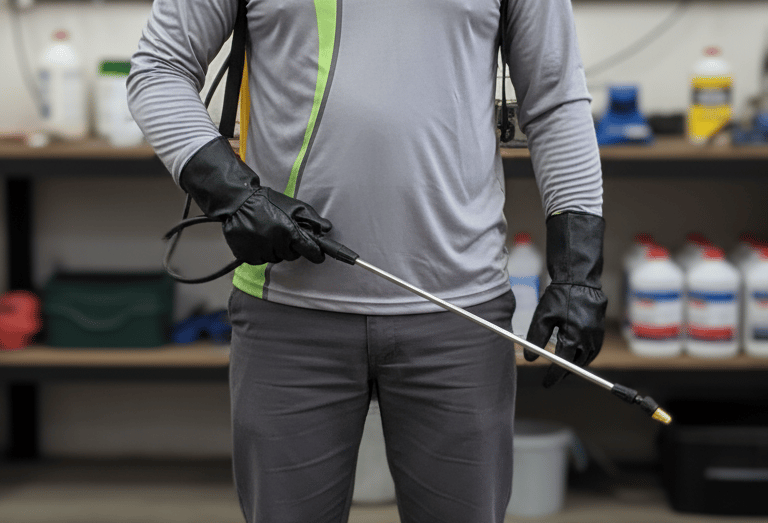 a man in a gas mask and a gas mask