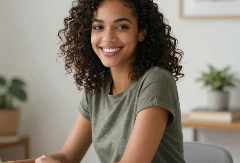 Une belle femYoung children playing football joyfully on a sunny field, symbolizing hope and growth.
