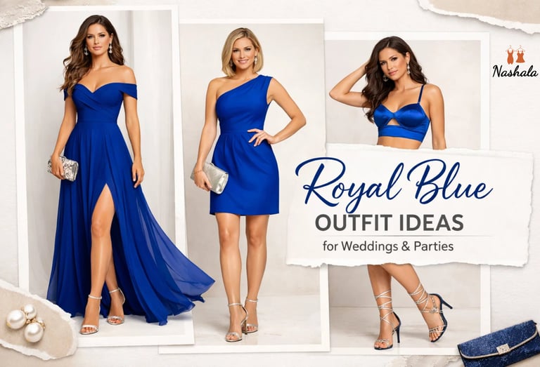 Royal blue outfit ideas