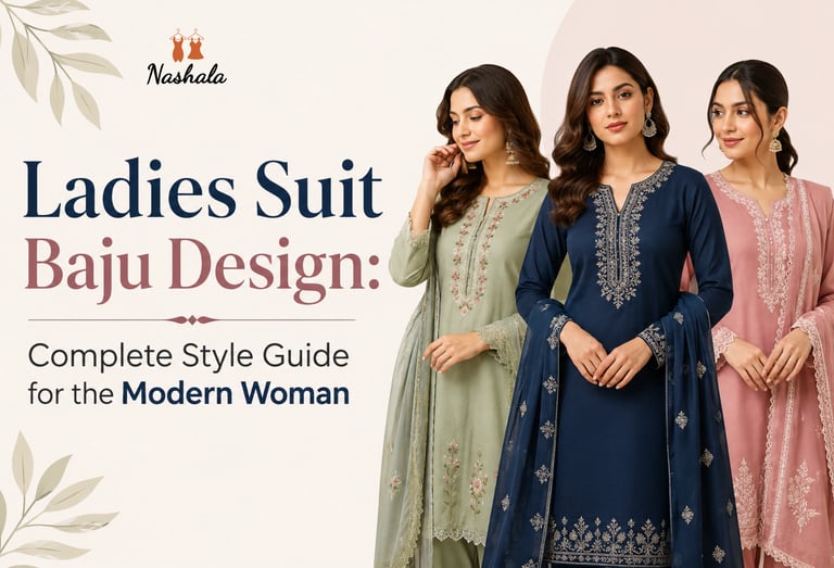 ladies suit baju design