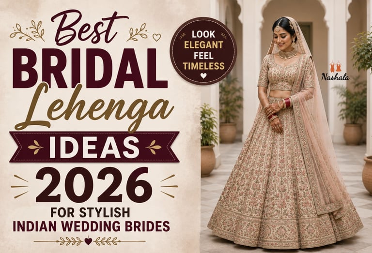 Best Bridal Lehenga Ideas 2026 for Stylish Indian Wedding Brides
