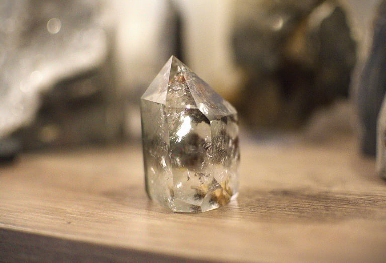 Garden Quartz, otherwise known as Lodolite