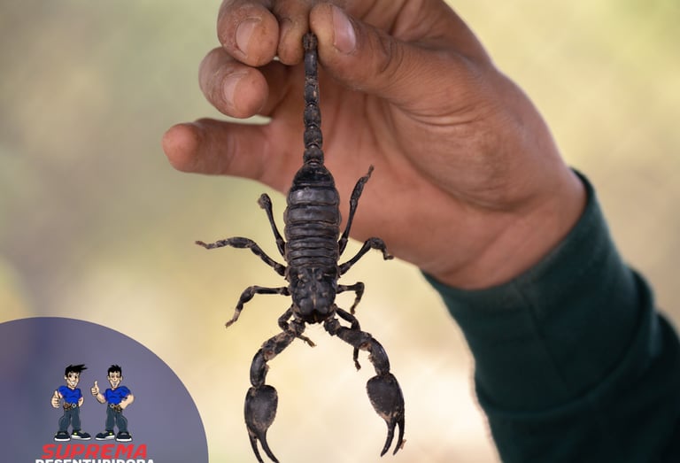 controle de escorpiões