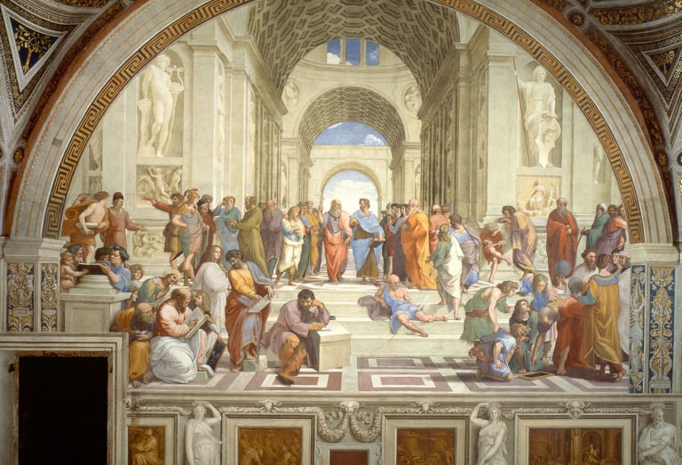 The School of Athens by Raphael