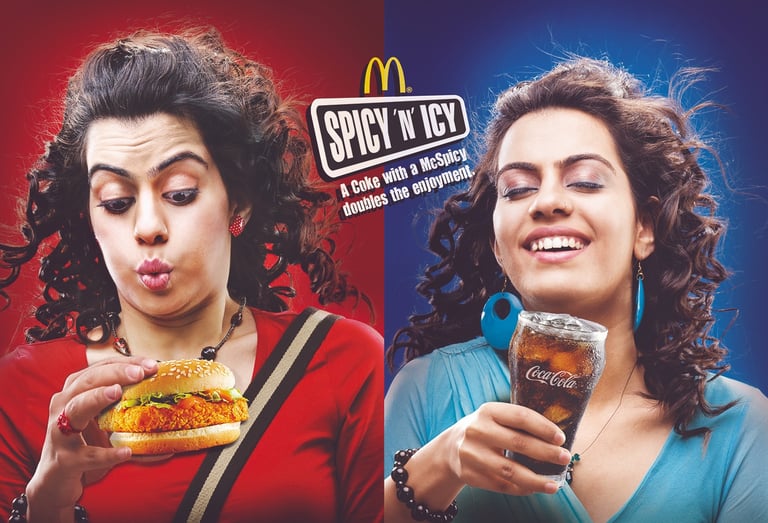 leading advertising photographers in mumbai, Mukul Raut Feature by Mcdonalds