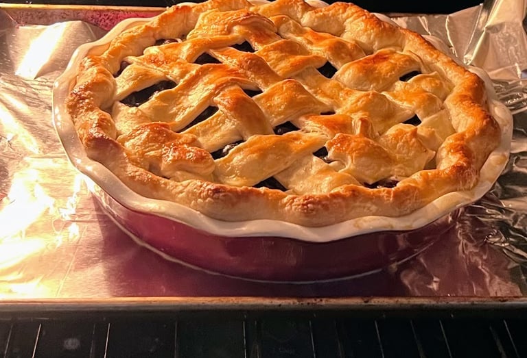 blueberry pie