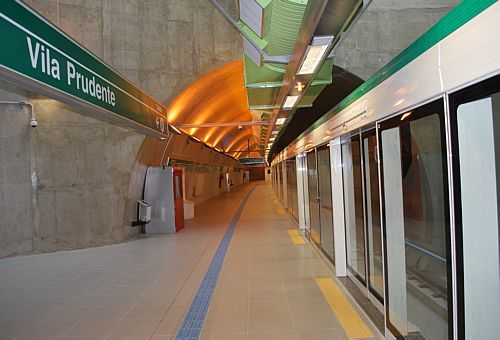 metro da linha vila prudente