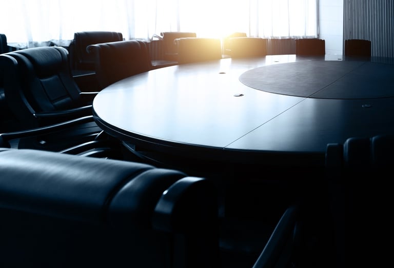 Boardroom Table and Chairs