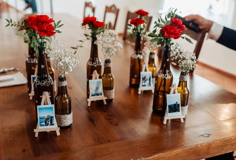 recuerdos y decorados personalizados para bodas