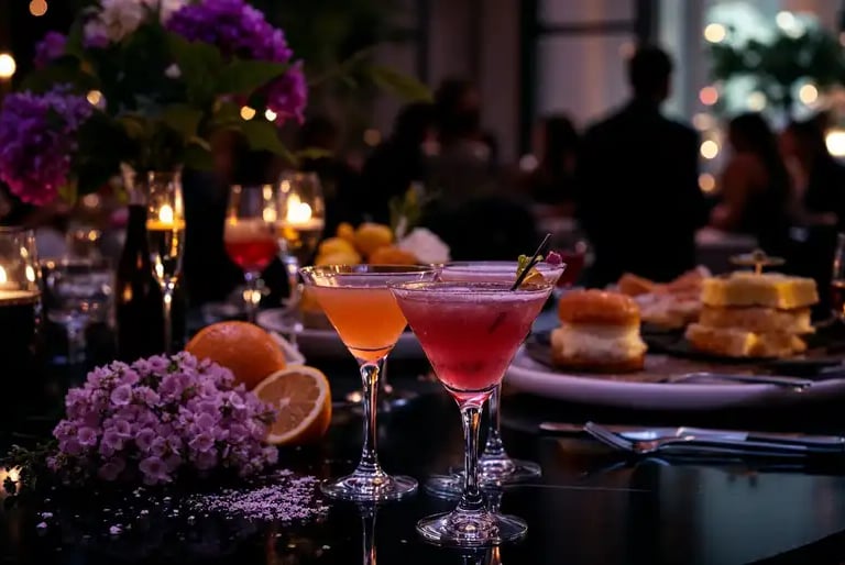 luxury cocktail event