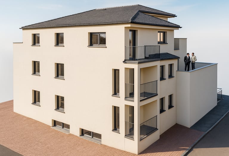 Neubauwohnungen Trierweiler nahe Trier und Luxemburg