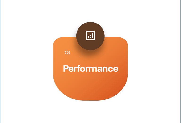 GÊNESIS CONSULTORIA ESTRATÉGICA - LOGO COM 3 PILARES (ESTRATÉGIA, MARKETING E PERFORMANCE)