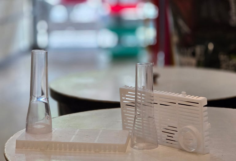 Placas filtro biológico y Tubos Aireacion