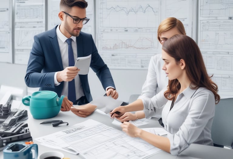 An infographic illustrating agile benchmarking processes.