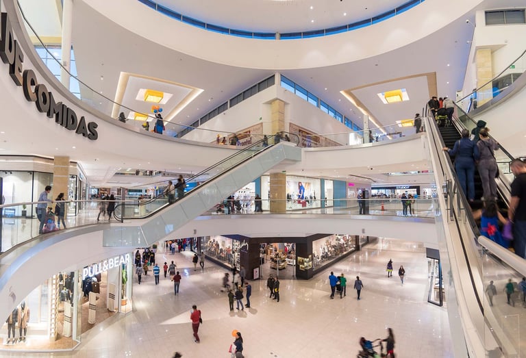 centro comercial Ballonti GURBAIN arquitectura