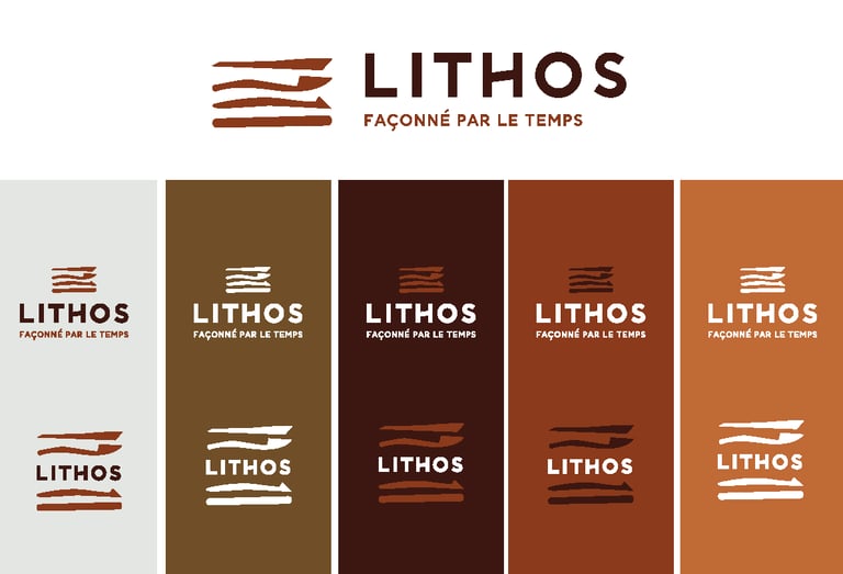 Logo - Identité visuelle - Lithos - Poterie - Amy Atelier Graphique