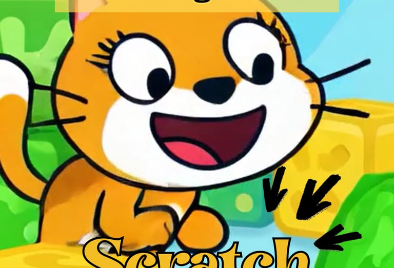 kids learn coding with Scratch