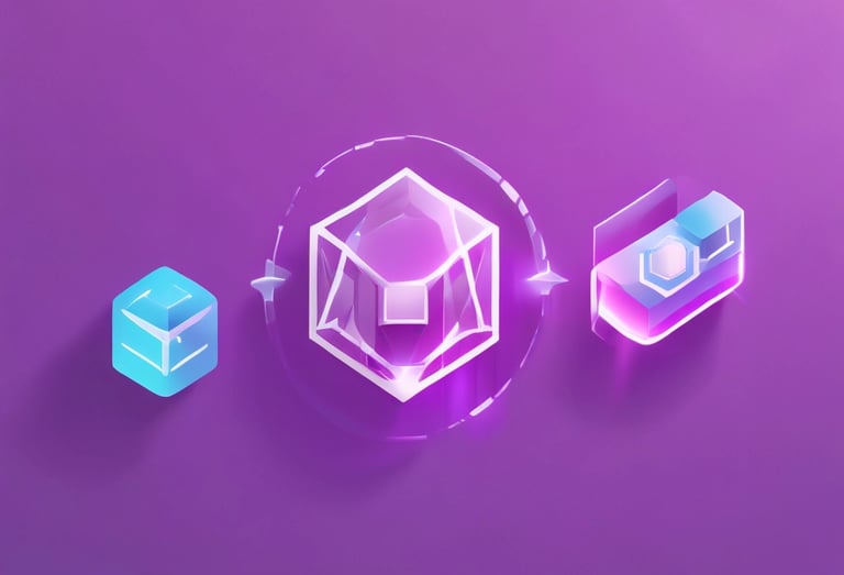 A visual representation of cloud technology and cybersecurity services.