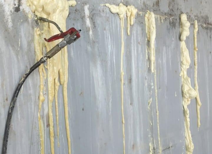 Inyección de resina sellador de agua