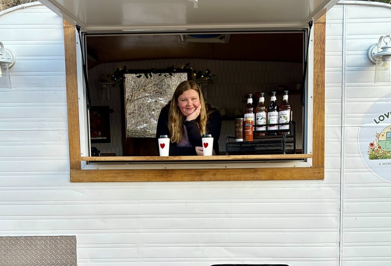 Love & Lattes Mobile coffee catering for a corporate event in Greeley Colorado