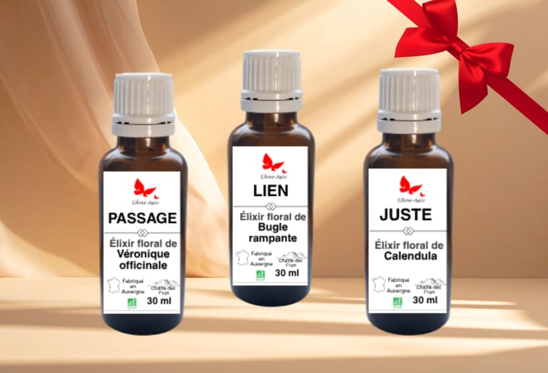 Flacon passage, lien, juste, L'Âme-Agie.
