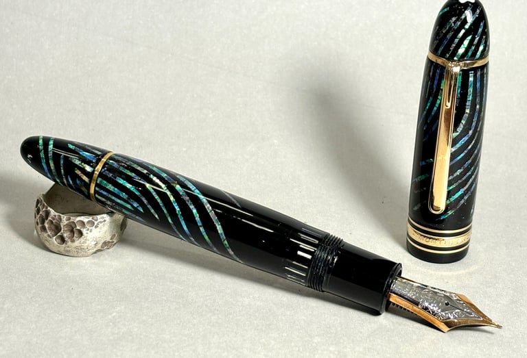 Custom modern and vintage fountain pens on sale